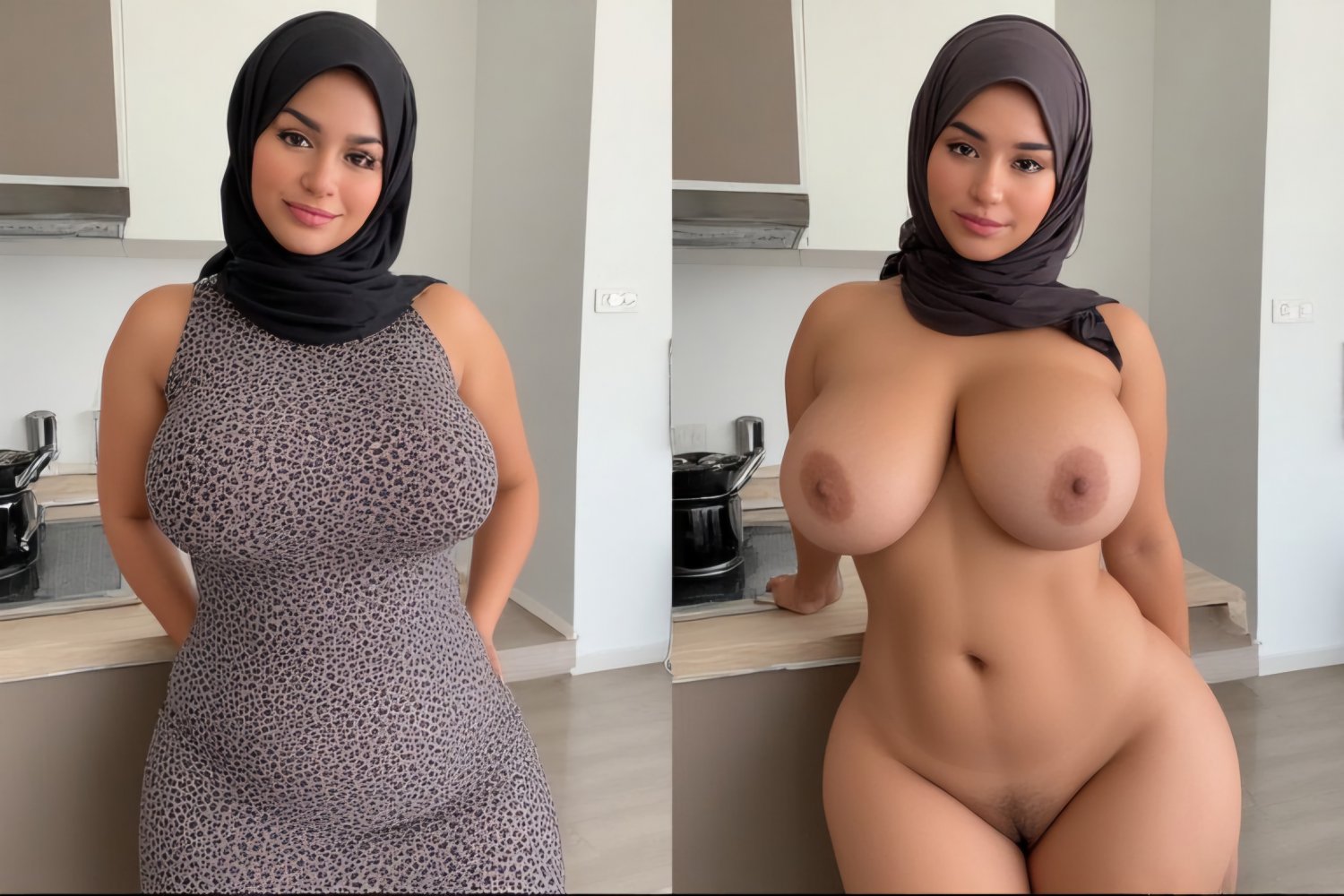 Ai Hijab Dressed/Undressed #ASEDvrWC