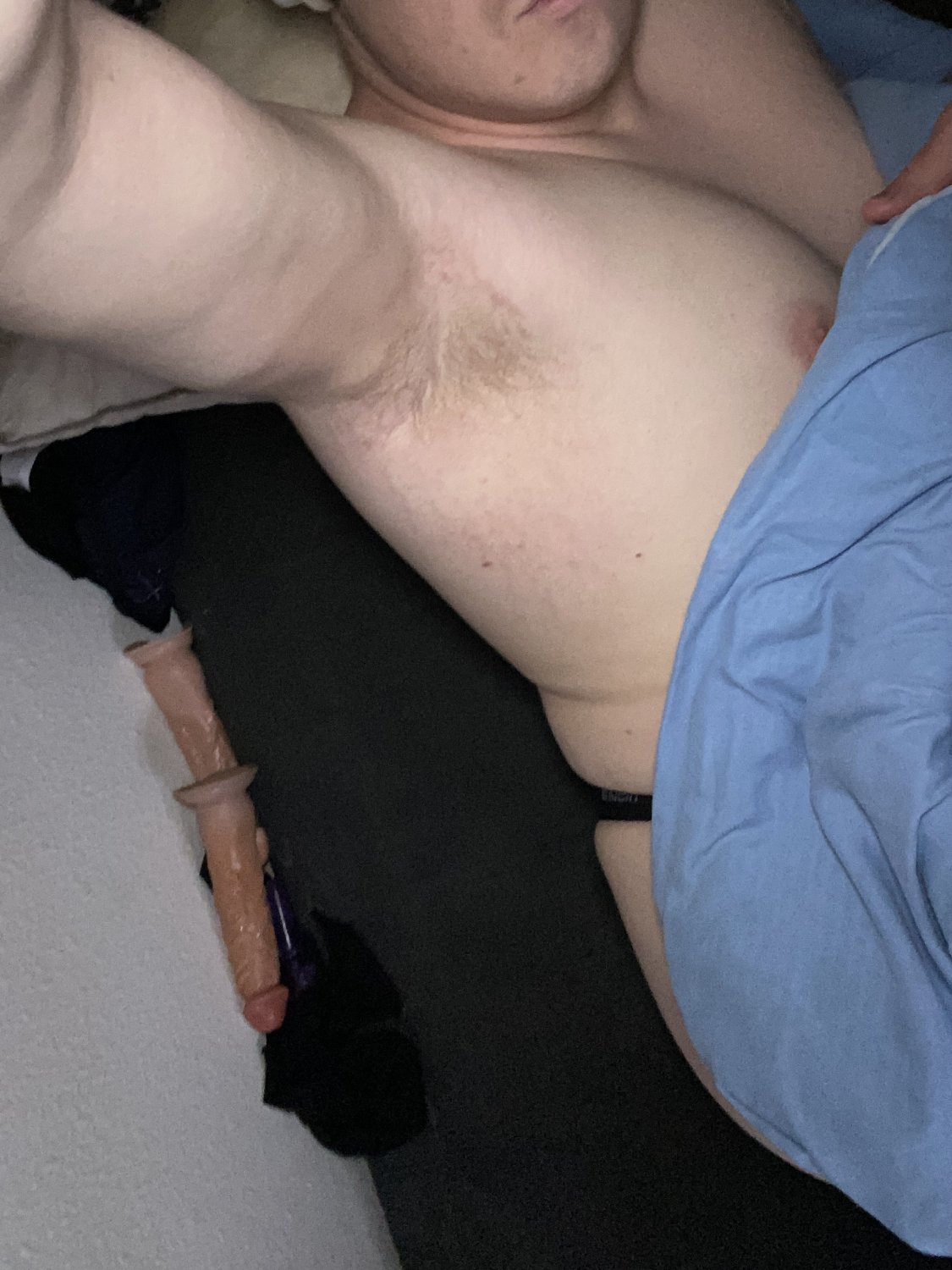 Gay Bottom Plugs Ass for Daddy's Viewing Pleasure #7ImWic34